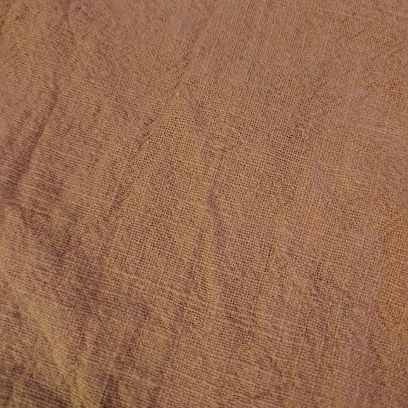 Rowie the Label Fringed Hem Linen Sleeveless V Neck Dress Size Large - Picture 11 of 12